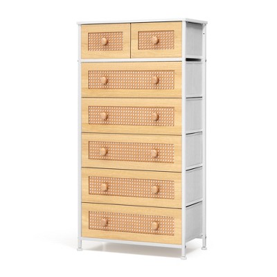 Pellebant Vertical Storage Dresser 7-drawer Chest Closet Organizer Unit for Bedroom