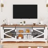 Homhougo TV Stand for TVs up to 70" Brown - 4 of 4