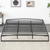 Heavy-Duty Low Profile Metal Platform Bed Frame Durable Mattress Foundation, No Box Spring Required, Quiet & Non-Slip Design, Simple Assembly - 4 of 4