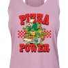 Women's - Teenage Mutant Ninja Turtles - Pizza Power Graphic Racerback Tank - 2 of 4