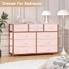 10 Drawers Fabric Dresser for Bedroom with Storage, TV Stand with Waterproof Wood Top - 4 of 4