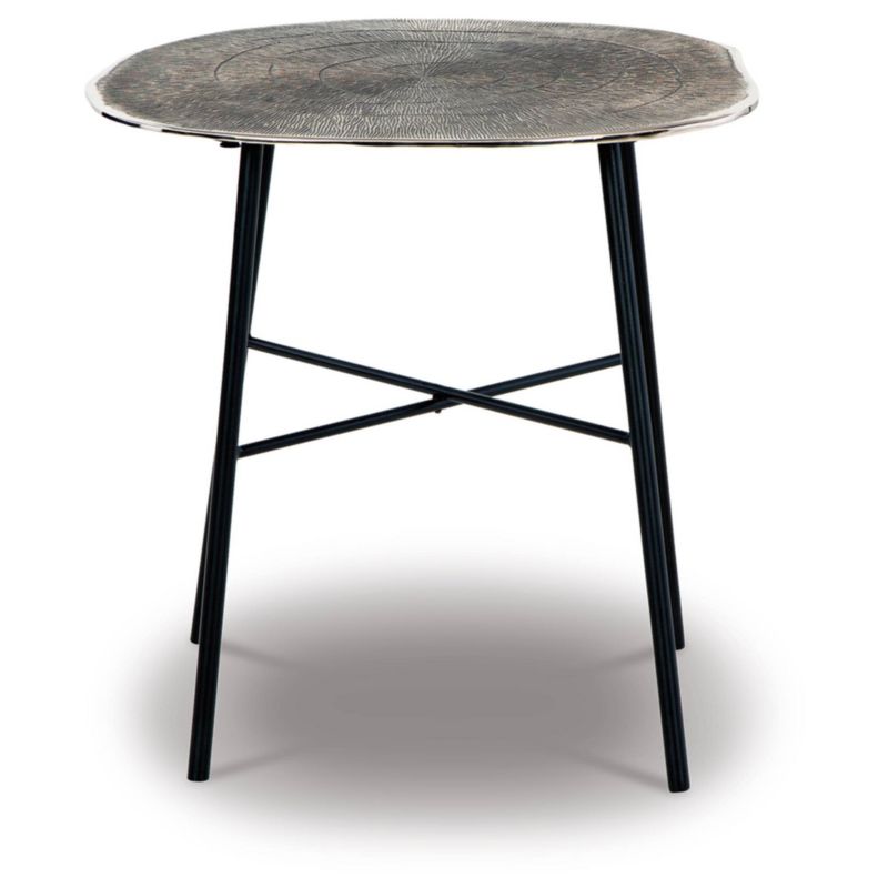 Laverford End Table Metallic Black/Gray - Signature Design by Ashley, 3 of 7