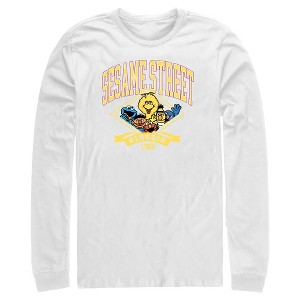 Men's Sesame Street Classic 1969 Varsity Long Sleeve Shirt - 1 of 4