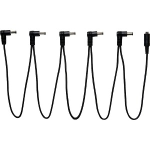 Godlyke Power-All System C-5/R 5-Connector Right Angle Daisy Chain Cable Black - 1 of 1