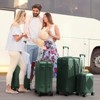 Karl Home Single 20 inch ABS Trolley Case with 2 Corner Protectors Green - 2 of 4