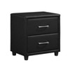 NicBex Nightstand with 2 Drawers,1pc Side Table with  Multi-colored and Finish and Pulls,Bedside Table for Bedroom,Living Room - 4 of 4
