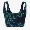 Calypsa Women's Longline Swim Bra - 4 of 4