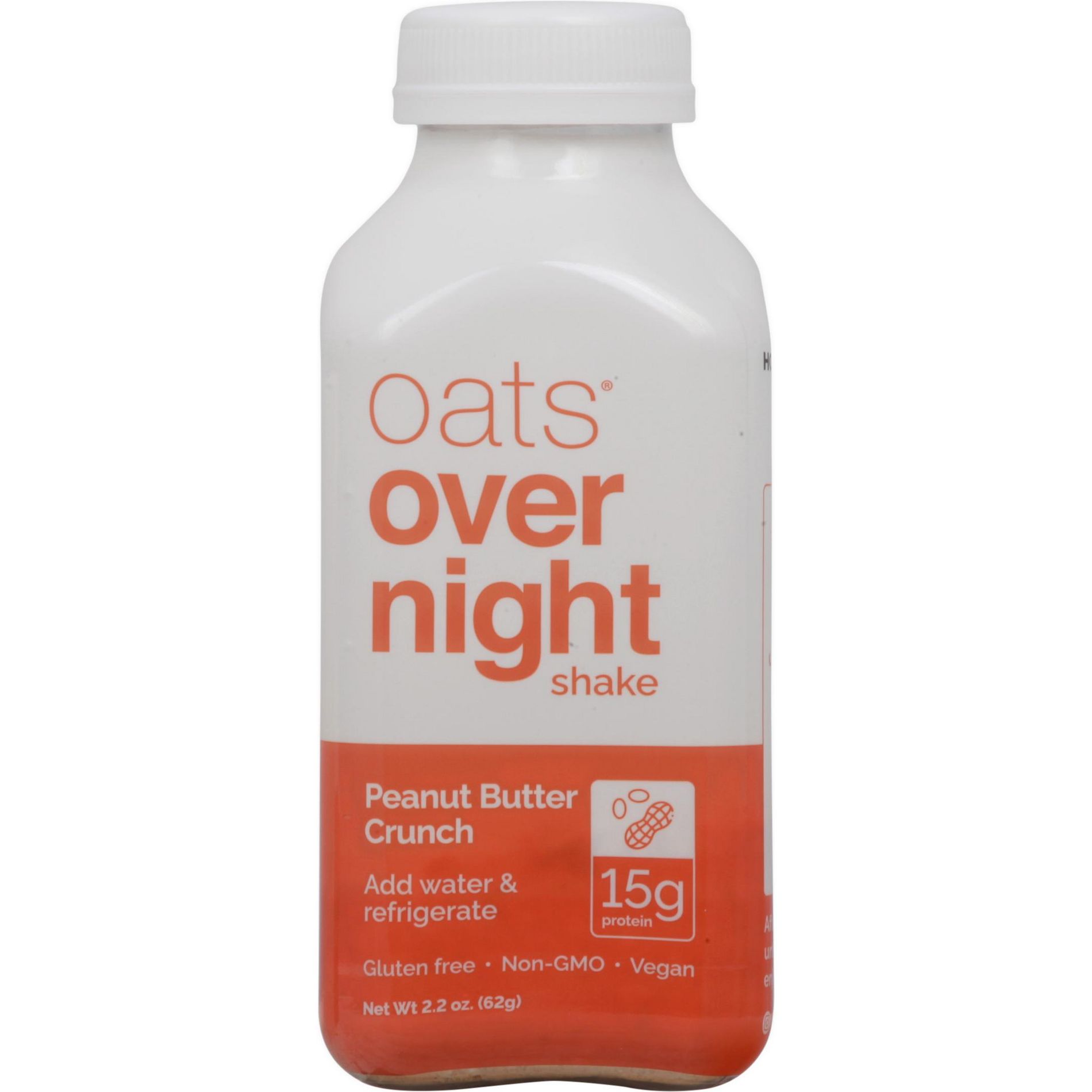 Oats Over Night Peanut Butter Crunch Overnight Oats Shake, 2.2 OZ