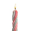 Lehman's Sunshine Candleworks Christmas Red Green Spiral Candle Unscented Pack of 2 - 3 of 3
