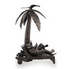SPI Home Vacation Garden Sculpture – 24" Tall Aluminum Outdoor Decor with Relaxing Animal Design - 3 of 4