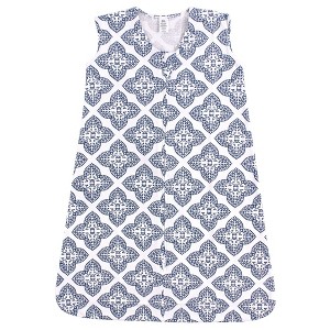 Yoga Sprout Baby Girls Sleeveless Jersey Cotton Sleeping Bag, Sack, Blanket, Ornate Clover - 1 of 1