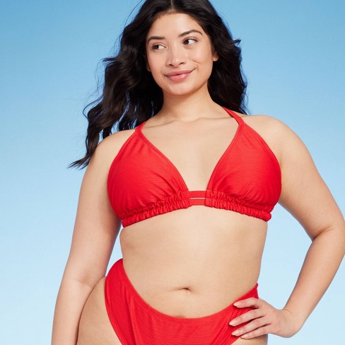 Red bikini top target sales