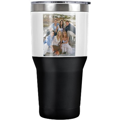 Friends Lifes A Beach Steel Tumbler 30oz Coffee Travel Mug