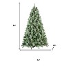 HomeRoots 7' Full Pine Christmas Tree With Decorations - 3 of 4