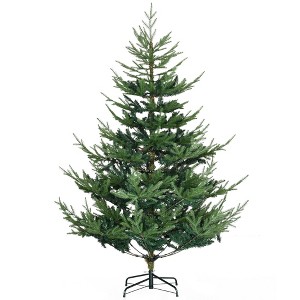 NicBex 9ft Artificial Christmas Tree Hinged Full Tree with 1939 Branch Tips and Steel Base for Decoration - 1 of 4