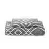 Modern Threads Oxford 6-pc Yarn Dyed Jaquard/Solid Towel Set - 3 of 4