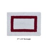 Hotel Bath Rug 100% Premium Cotton Tufted Weave Two Tone Reversible Bathroom Rug, Super Soft Absorbent, Machine Washable Bath Mat - 3 of 4