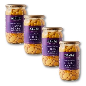DeLallo Imported Lupini Beans, 25.4 oz Jar, (4 Pack) - 1 of 4