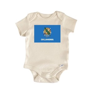 Oklahoma Newborn Baby Onesie® Bodysuit GS1 - 1 of 4