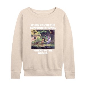 Women's - Disney - The Sword And The Stone Lightweight French Terry Slouchy - 1 of 4