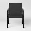 4pc Padded Sling Patio Conversation Set Black - Room Essentials™ - 4 of 4