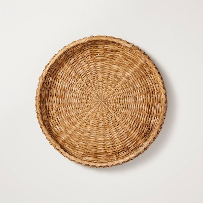 18 Natural Woven Decorative Tray - Hearth & Hand™ With Magnolia