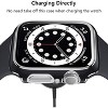 Worryfree Gadgets Bumper Case with Screen Protector for Apple Watch 38mm, White/Silver - 2 of 4