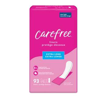 Carefree Pantiliners Unscented Extra Long - 93ct