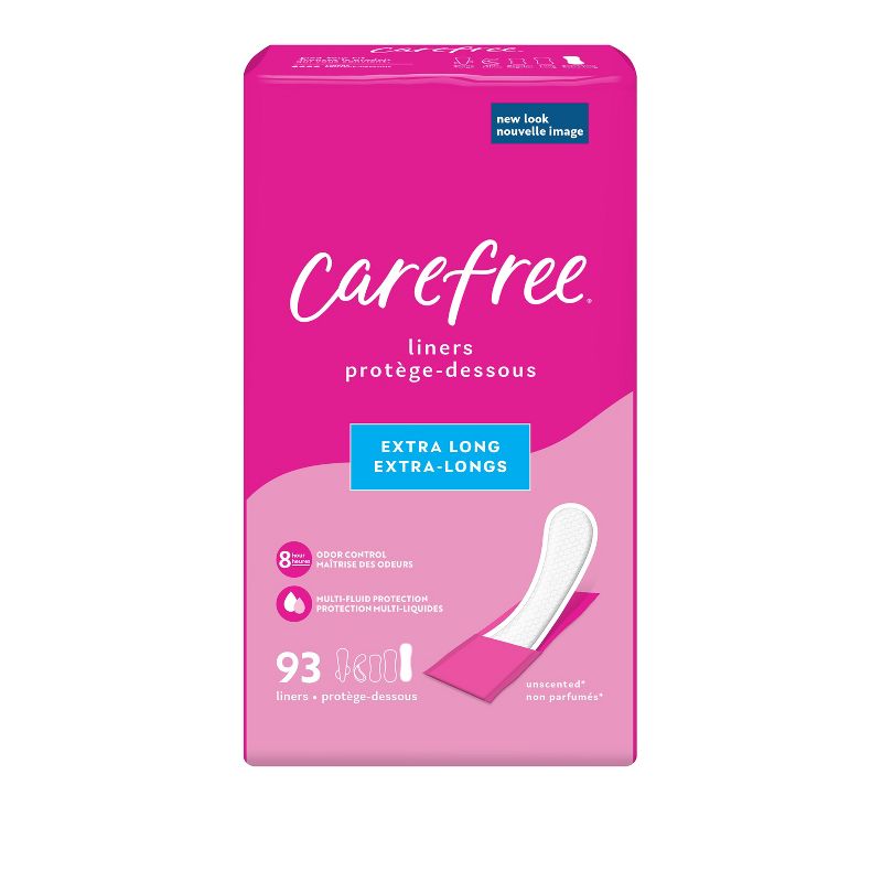 Carefree Wrapped Unscented Panty Liners To Go, 1 of 12