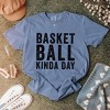Simply Sage Market Women's Basketball Kinda Day Short Sleeve Garment Dyed Tee - 3 of 4