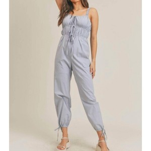 Women's Tie Front Jumpsuit - &merci - 1 of 4
