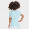 Toddler Girls' Clouds Graphic T-Shirt - Cat & Jack™ Mint Green - image 3 of 4