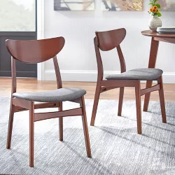 Set of 2 Tania Dining Chair Dark Gray - Buylateral