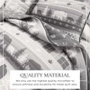 Rustic Woodland Printed Reversible Quilt Set - Great Bay Home - 2 of 4