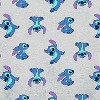 Ladies Lilo and Stitch Shirt - Ladies Classic Lilo and Stitch Tie Dye Skimmer Long Sleeve T-Shirt (Heather Grey, Large) - 2 of 4