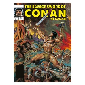 The Savage Sword of Conan: The Original Comics Omnibus Vol.11 - (Savage Sword of Conan Omnibus) by  Chuck Dixon & Doug Moench & Don Kraar (Hardcover) - 1 of 1