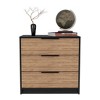 Depot E-Shop Dresser 27"H, 3 Drawers Dresser, Superior Top - 3 of 4