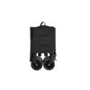 Extended Collapsible Foldable Wagon with 220LBS Weight Capacity, 300L Folding Utility Garden Cart with Big All-Terrain Beach Wheels with Brake - 3 of 4