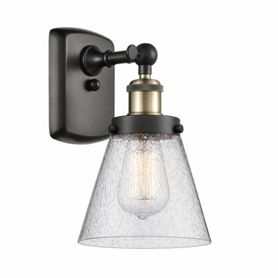 Cone - 1 Light Wall Sconce In Industrial Style-11 Inches Tall and 6 Inches Wide