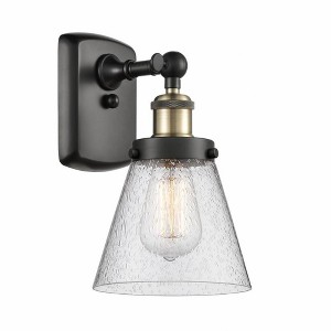 Cone - 1 Light Wall Sconce In Industrial Style-11 Inches Tall and 6 Inches Wide - 1 of 1