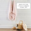 Cabana Stripe 100% Cotton Pool and Beach Towels - Pack of 2 or 4 - Oversized, Absorbent, Quick-Dry Towels - Becky Cameron - 2 of 4