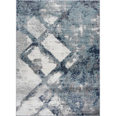 Luxe Weavers Modern Abstract Geometric Area Rug