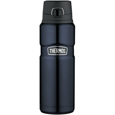 Thermos Stainless King 24 Ounce Drink Bottle, Midnight Blue