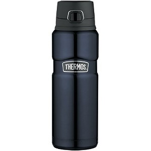 Thermos Stainless King 24 Ounce Drink Bottle, Midnight Blue - 1 of 4