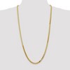 Black Bow Jewelry 4mm, 14k Yellow Gold, Solid Herringbone Chain Necklace - 2 of 4