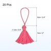Unique Bargains Cotton Mini Hanging Loop DIY Functional Bookmark Tassels 20 Pcs - 2 of 4