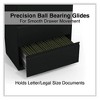 Alera Lateral File, 4 Legal/Letter-Size File Drawers, Black, 30" x 18.63" x 52.5" - image 3 of 4