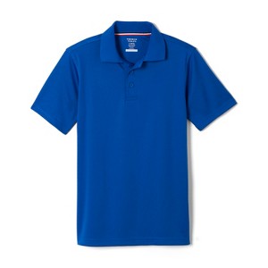 French Toast School Uniform Boys Short Sleeve Performance Polo - 1 of 3