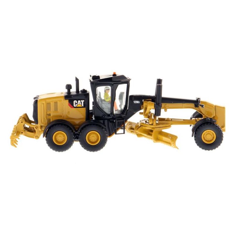 CAT Caterpillar 12M3 Motor Grader with Operator "High Line" Series 1/87 (HO) Scale Diecast Model by Diecast Masters, 3 of 5