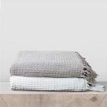 Waffle Knit Throw Blanket Collection - Lush Décor